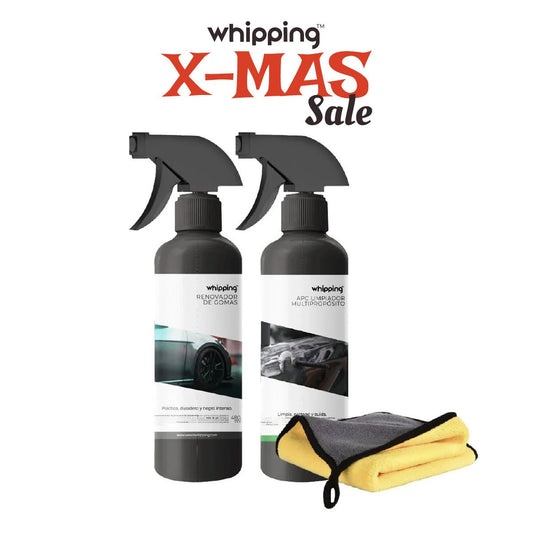 Renovador de Gomas + APC Multiproposito Whipping | Pack Inicial CarWash - WHIPPING